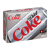 Coke Diet 12 Oz Cola Left Picture